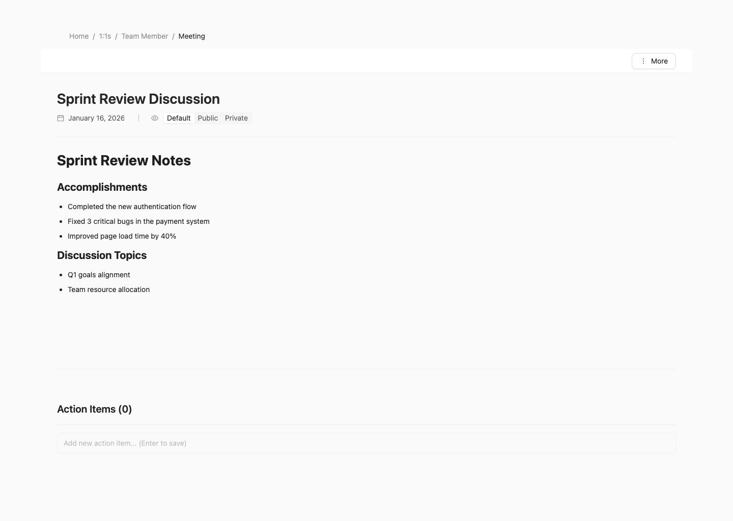 Signal Flare Meeting Editor